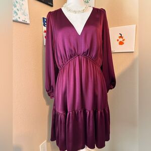 Lilly Pulitzer Long Sleeve Dress – Deep Purple (Like New)